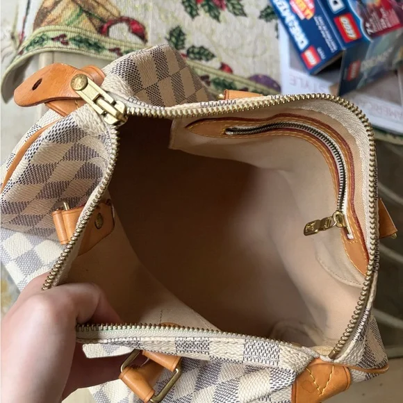 Louis Vuitton Classic Speedy 25 Damier Azur - Picture 3 of 10